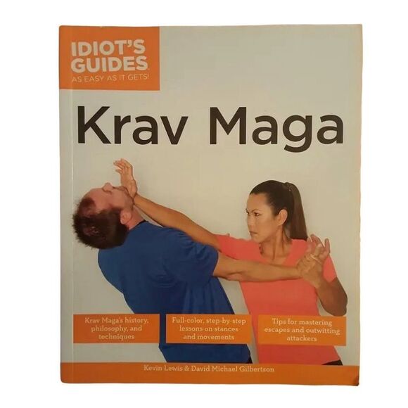 BOOK Idiots Guide Krav Maga 2016 Self Defense Martial Arts Lewis & Gilbertson - Picture 1 of 2